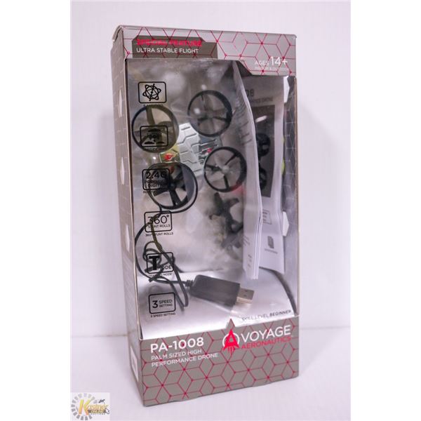 VOYAGE AERONAUTICS RECHARGEABLE DRONE W/