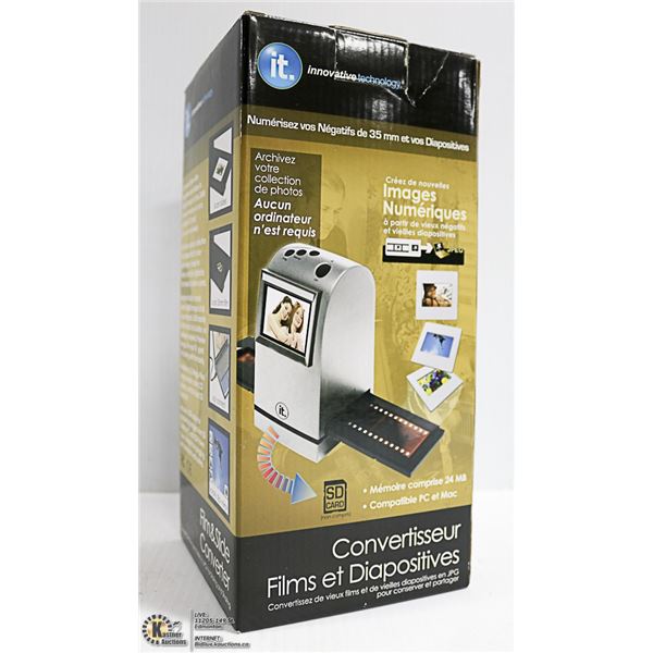 FILM & SLIDE CONVERTED - NO COMPUTER NEEDED