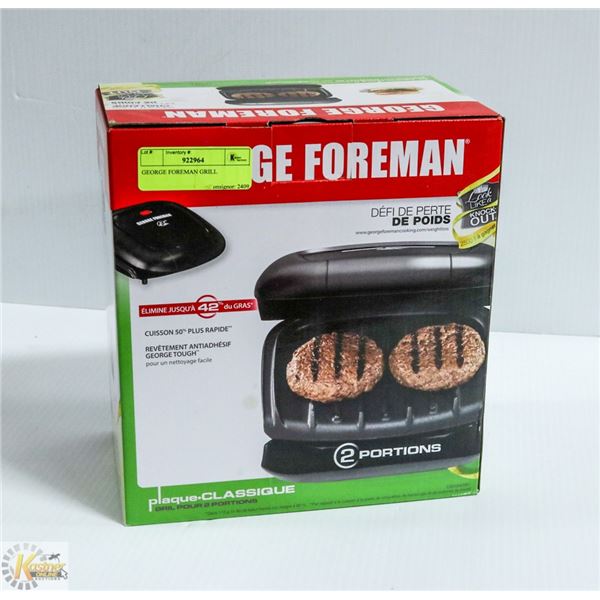 GEORGE FOREMAN GRILL