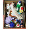 Image 1 : BOX W/HOUSEHOLD ACCESSORIES INCL.