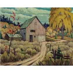 William Parsons - OCTOBER BARNS, NEAR PAKENHAM, ONT