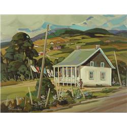 Louise Lecor Kirouac - UN LUNDI MATIN (EBOULEMENTS-CHARLEVOIX)