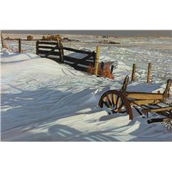Herbert Otto Sellin - WAGON IN DRIFTS #2