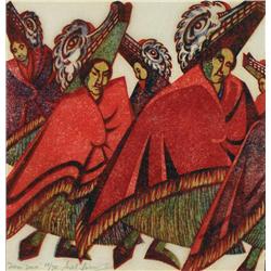 Sybil Andrews - INDIAN DANCE