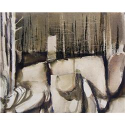 Franklin (Frank) H. Palmer - UNTITLED (ABSTRACT TREES)