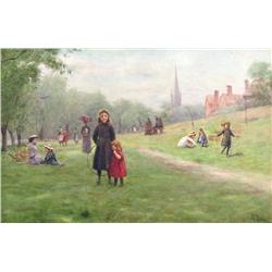 (19th century) British School - HAMPSTEAD HEATH