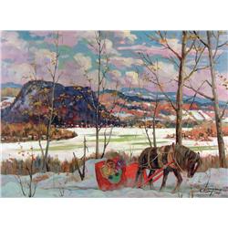 Claude Langevin - LE PAIN DE SUCRE, LAC NOIR