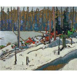 Robert Genn - SNOW AT HARDY