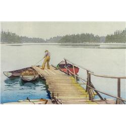 Walter Joseph Phillips - SHARP'S DOCK, PENDER HARBOUR