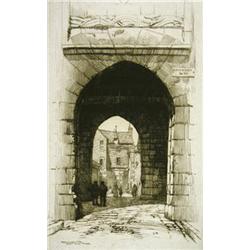 Caroline Helena Armington - PORTE ET LOGIS DU ROI-MONT SAINT MICHEL