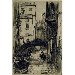 Caroline Helena Armington - PONTE DEI SOSPIRI, VENICE/PONTE DELLA MALVASIA, VENICE