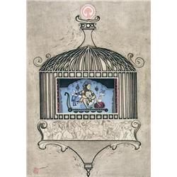 Noboru Sawaii - ANTIQUE BIRD CAGE