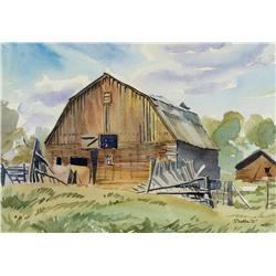 Margaret Dorothy Shelton - UNTITLED (OLD BARN)