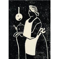 Maxwell Bennett Bates - UNTITLED (IN THE KITCHEN)