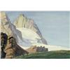 Image 1 : Margaret Dorothy Shelton - UNTITLED (GLACIER AND ROCK FACE)