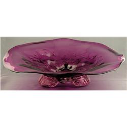 Mark Gibeau - FACE SERIES BOWL, AMETHYST (FB 276)