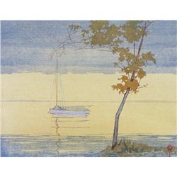 Walter Joseph Phillips - FALL, LAKE WINNIPEG