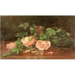 Mary Ella Williams Dignam - UNTITLED (STILL LIFE WITH ROSES)