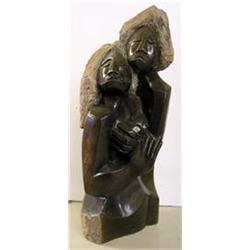 Shona Sculpture, Benjamin Mundara - LOVERS