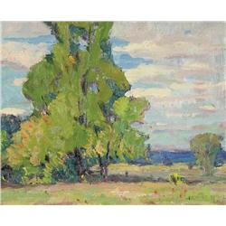 Dewitt Drake - UNTITLED (TREES AND BRUSHLAND)
