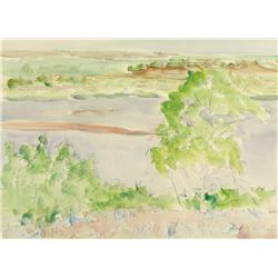 Dorothy Elsie Knowles - UNTITLED (RIVER LANDSCAPE)