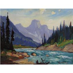 Roland Gissing - UNTITLED (EARLY MOUNTAIN LANDSCAPE)