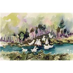 Janet Mitchell - AWKWARD SQUAD OF DUCKS