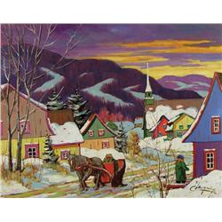 Claude Langevin - LA CARIOLE ROUGE