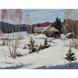 William Parsons - OLD HALIBURTON LUMBER MILL, NEAR ALGONQUIN PARK