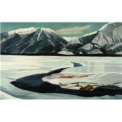 Alan Caswell Collier - ACROSS JASPER LAKE