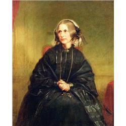 Augustus H. Fox - UNTITLED (SEATED WOMAN)