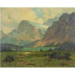 Roland Gissing - CROWFOOT LAKE & BOW GLACIER
