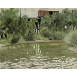 Walter Joseph Phillips - RAILWAY BRIDGE