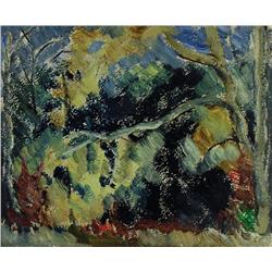 Kenneth Loveless - LONE TREE IN FOREST CLEARING