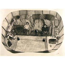 Napachie Pootoogook - INTERIOR VIEW