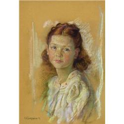 Nicholas de Grandmaison - PORTRAIT OF VIRGINIA MAE BRODIE