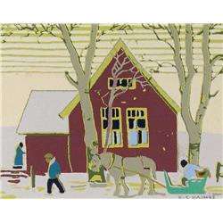Frederick Stanley Haines - ONTARIO FARMHOUSE