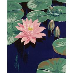 Alfred Joseph Casson - UNTITLED (WATER LILIES AND FROG)