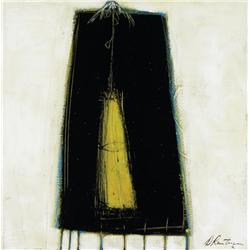 Danielle Lanteigne - MARGUERITE SUR TABLE/TABLE ET CHAISE