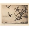 Image 1 : Frank Benson, two etchings