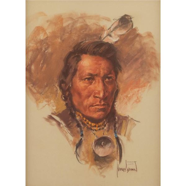 Harley Brown, pastel