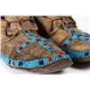 Image 2 : Lakota Sioux Beaded Man's Moccasins