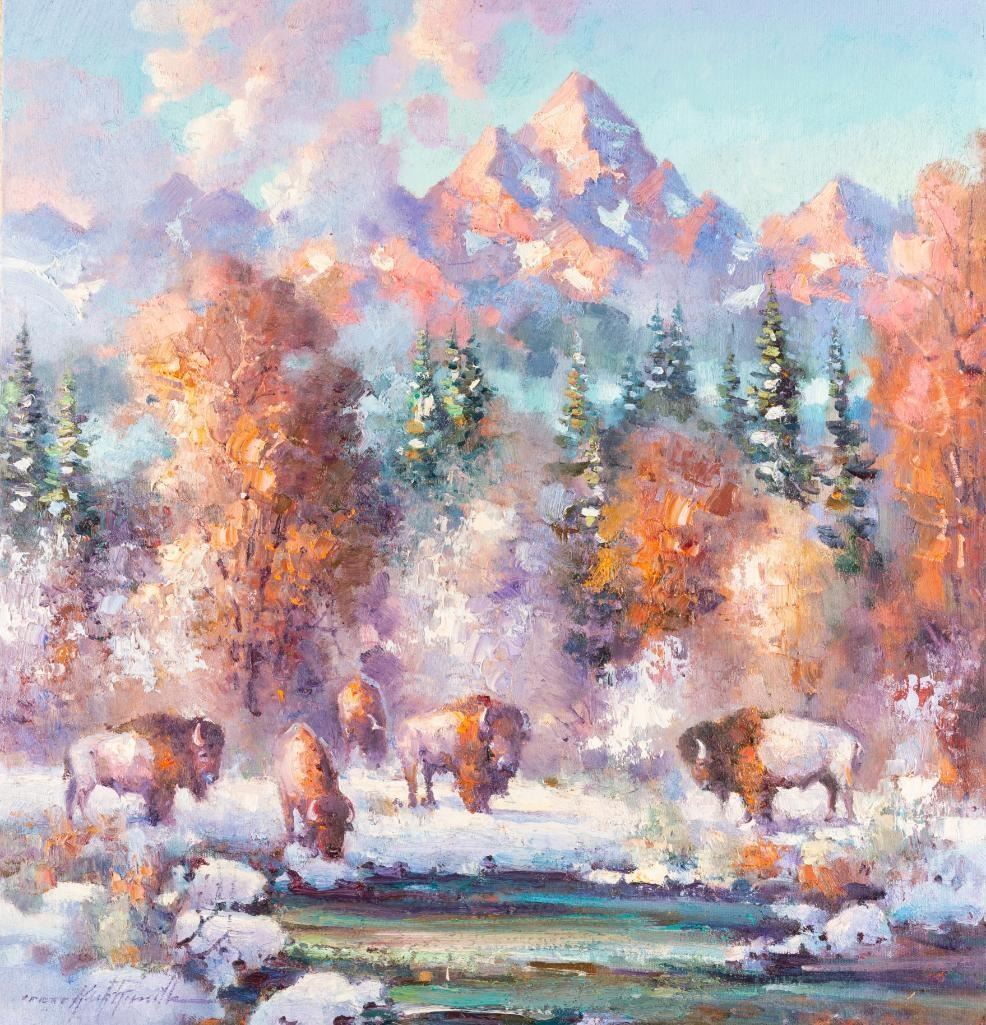 Kirk Rundle Kirk Randle, oil on canvas