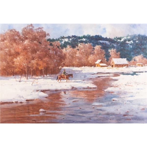 Joseph Bohler, watercolor