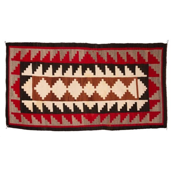Navajo Rug, 87" x 46"