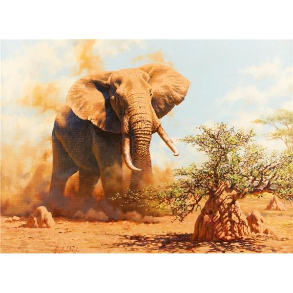 Guy Coheleach, oil on canvas