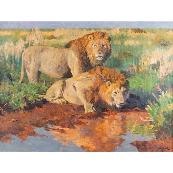 John Swatsley, oil on canvas