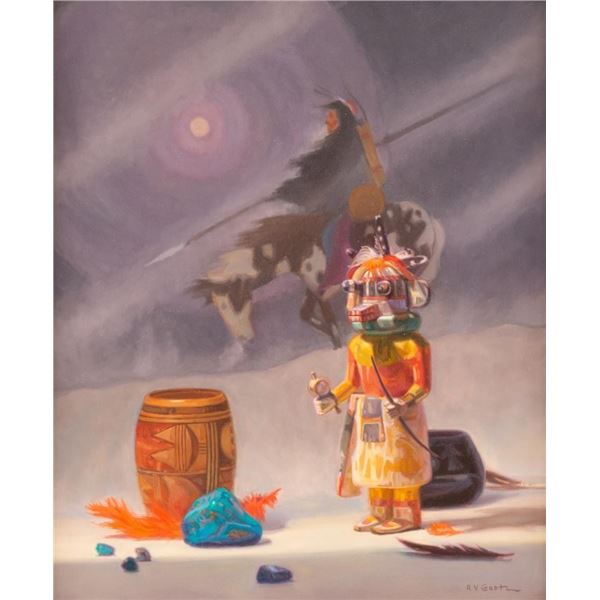 Richard Goetz, oil on board