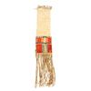 Image 1 : Sioux Quilled and Beaded Tobacco Bag