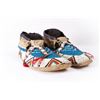 Image 1 : Beaded Man's Moccasins, 10.5" long